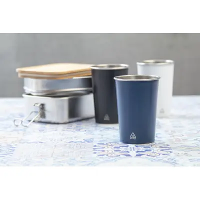 Tazza bicchiere in acciaio REDISHA - Immagine 6