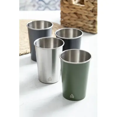 Tazza bicchiere in acciaio REDISHA - Immagine 17