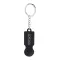 Portachiavi con gettone carrello SHINECART - Anteprima 1