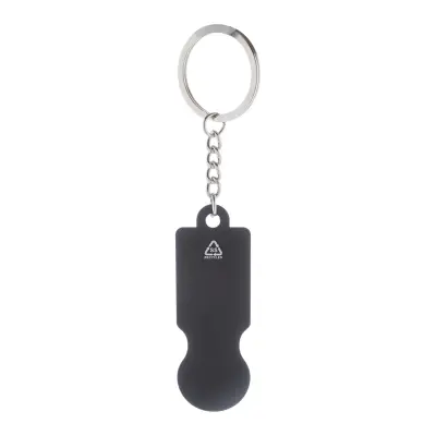 Portachiavi con gettone carrello SHINECART - Immagine 2