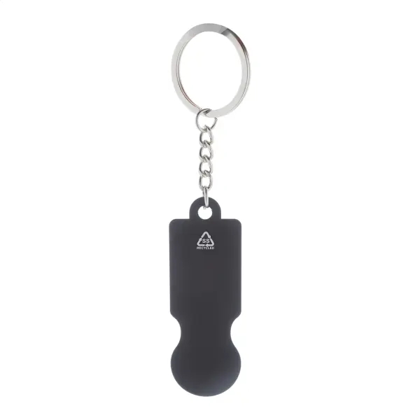 Portachiavi con gettone carrello SHINECART - Immagine 2