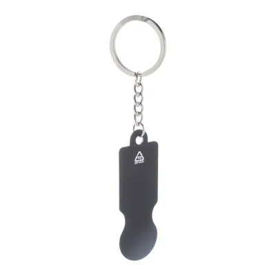 Portachiavi con gettone carrello SHINECART - Immagine 3