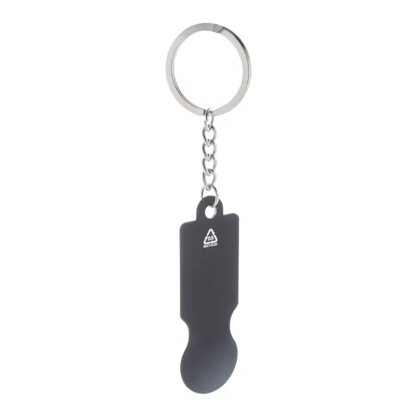 Portachiavi con gettone carrello SHINECART - Immagine 3