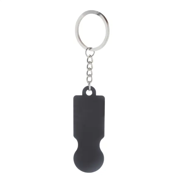 Portachiavi con gettone carrello SHINECART - Immagine 4
