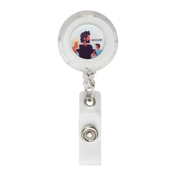 Porta Pass Slope personalizzabile con clip in metallo e plastica - Immagine 6