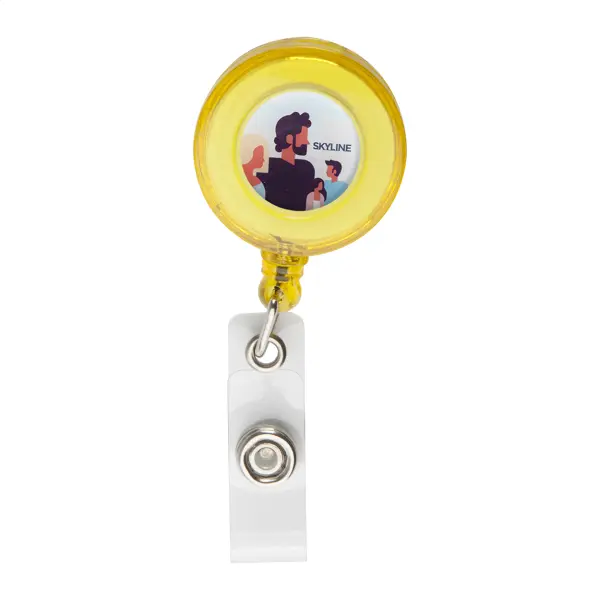 Porta Pass Slope personalizzabile con clip in metallo e plastica - Immagine 9