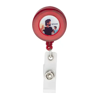 Porta Pass Slope personalizzabile con clip in metallo e plastica - Immagine 12