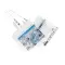 Porta Pass Slope personalizzabile con clip in metallo e plastica - Anteprima 24