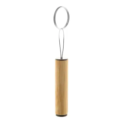 Torcia In Bamboo Con Portachiavi Lampoo