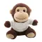 Scimmia in peluche RPET REHOWL - Anteprima 1