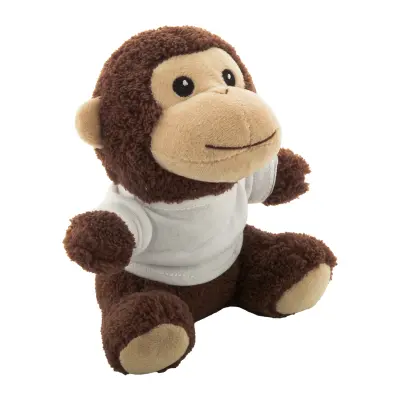 Scimmia in peluche RPET REHOWL - Immagine 2