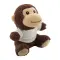 Scimmia in peluche RPET REHOWL - Anteprima 2