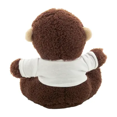 Scimmia in peluche RPET REHOWL - Immagine 3