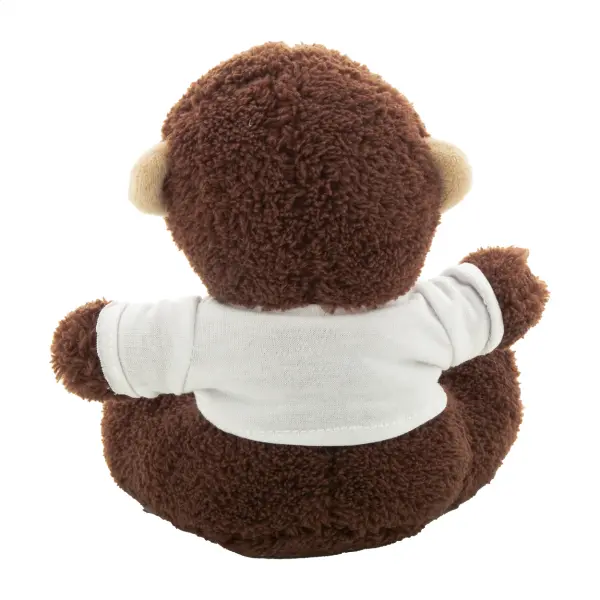 Scimmia in peluche RPET REHOWL - Immagine 3