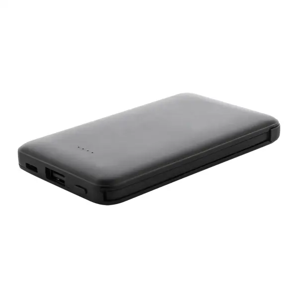 Power bank in plastica riciclata SLIMBANK - Immagine 1