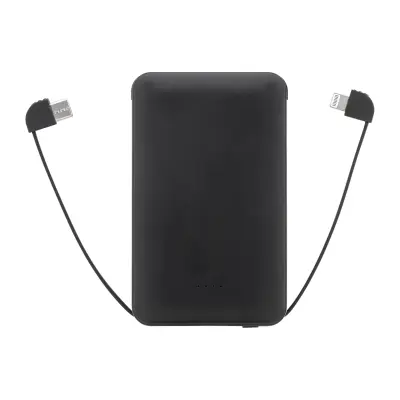 Power bank in plastica riciclata SLIMBANK - Immagine 3