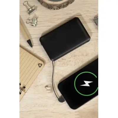 Power bank in plastica riciclata SLIMBANK - Immagine 7
