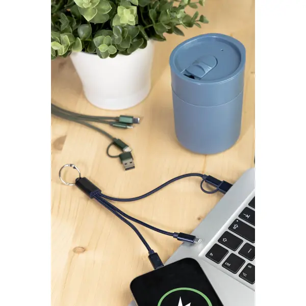 Portachiavi cavo USB con stampa RAFOB - Immagine 25