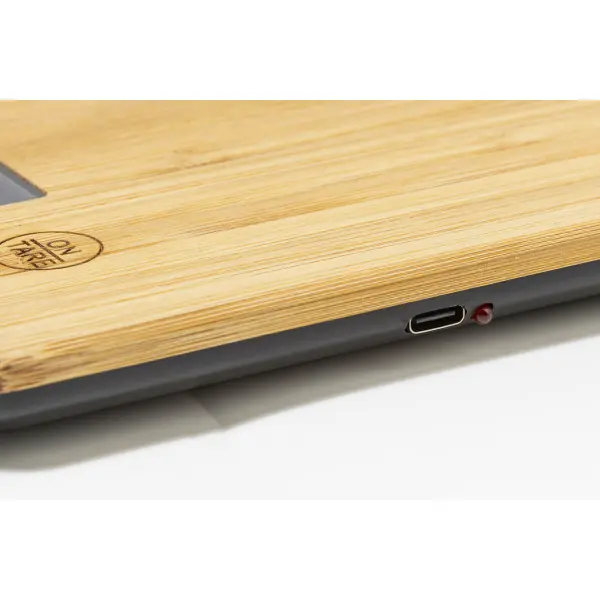 Bilancia da cucina ricaricabile BAMCOOK con batteria USB 300mAh - Immagine 5