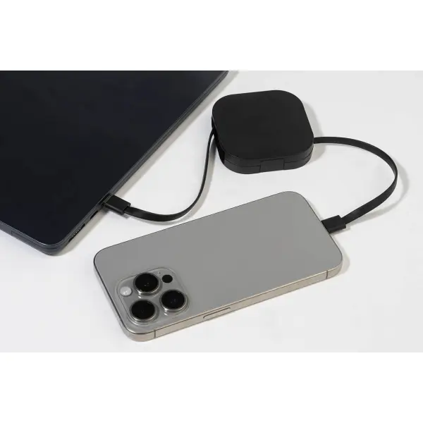 Cavo di ricarica USB-C 60W HOBSLE personalizzato in RABS riciclato - Immagine 12