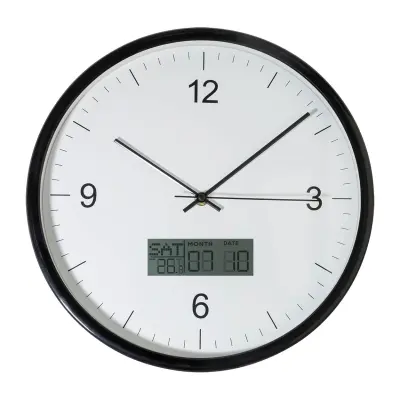 Orologio da parete TEMPORA con calendario e termometro - Immagine 10