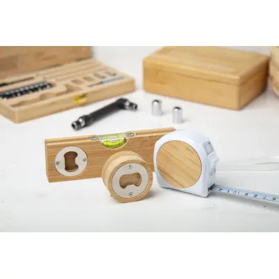 Flessometro 5 M Lato Bamboo Tappo - Immagine 8