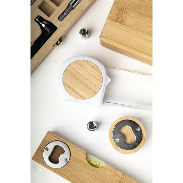 Flessometro 5 M Lato Bamboo Tappo - Immagine 9