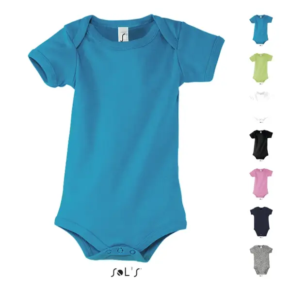 Body neonato BAMBINO 100% cotone pettinato - SOL'S - Immagine 1