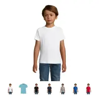 T-shirt bambino REGENT FIT KIDS 150g/m² con il tuo logo - SOL'S