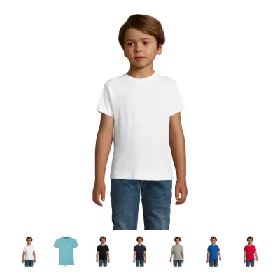 T-shirt bambino REGENT FIT KIDS 150g/m² con il tuo logo - SOL'S - Immagine 1