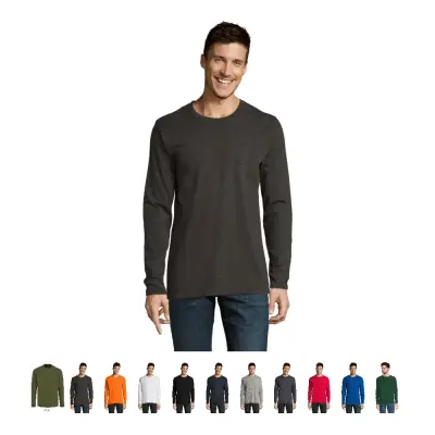 T-shirt uomo IMPERIAL LSL MEN con stampa - SOL'S - Immagine 1
