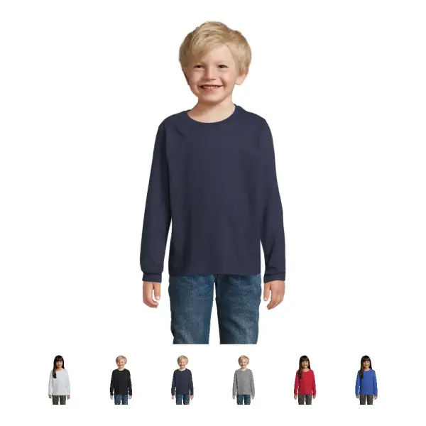 T-shirt bambino IMPERIAL LSL KIDS 190 g - SOL'S - Immagine 1