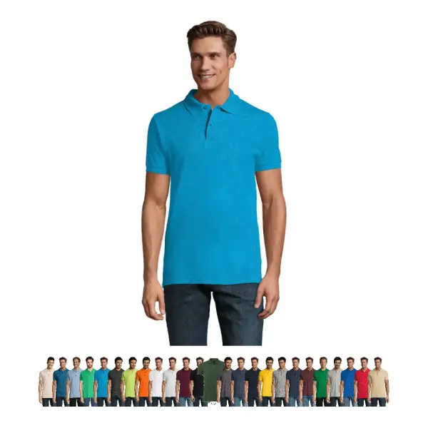 Polo PERFECT MEN 180 g/m² con stampa personalizzata - SOL'S - Immagine 1