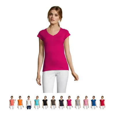 T-shirt donna MOON 150g/m² con stampa - SOL'S - Immagine 1