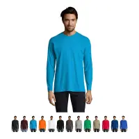 T-shirt uomo MONARCH 150 g/m² con stampa del tuo logo - SOL'S