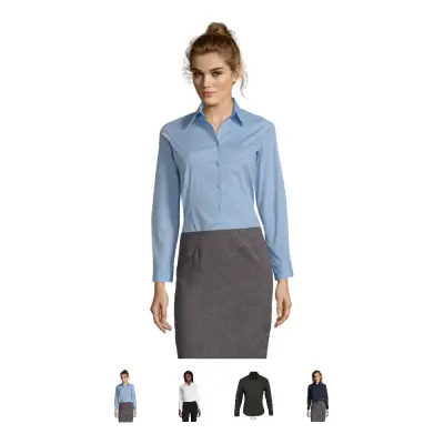 Camicia donna EDEN popeline elasticizzato 140 - SOL'S - Immagine 1