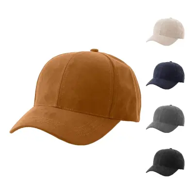 Cappellino in pelle scamosciata Orion