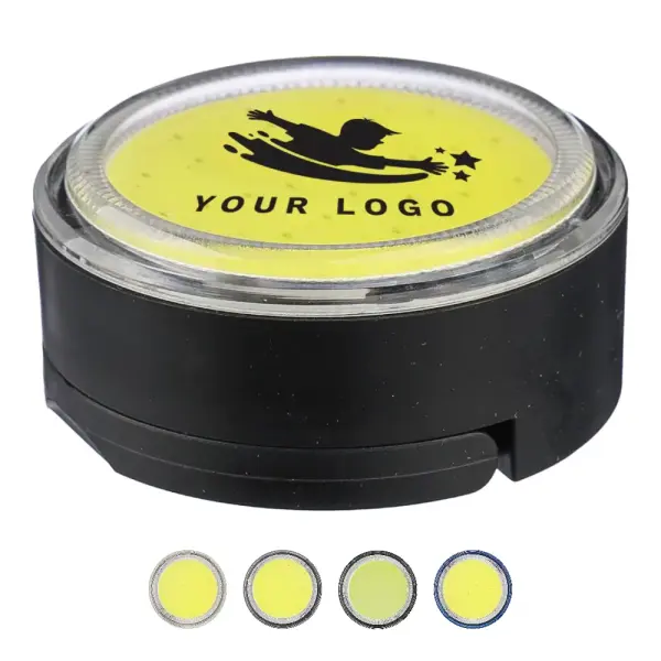 Mini torcia DAN led COB in ABS con il tuo logo - Immagine 1