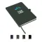 Taccuino ELENA A5 in rPET promozionale con logo - Anteprima 1