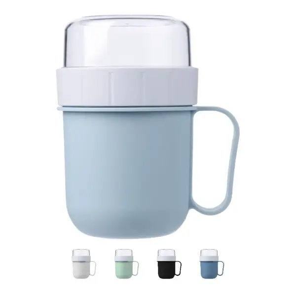 Lunch box NIVO 450 ml con scomparti e maniglia laterale - Immagine 1