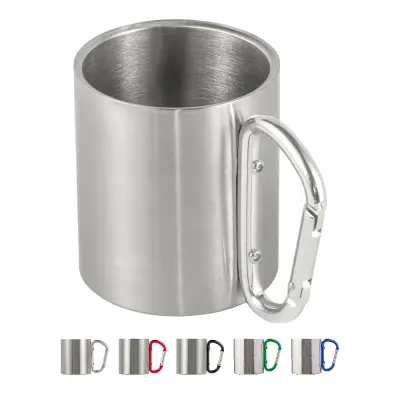 Tazza da viaggio personalizzata, acciaio inox 185ml Nella