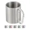 Tazza da viaggio personalizzata, acciaio inox 185ml Nella - Anteprima 1