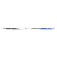 Penna a sfera in alluminio con strato gommoso Yvette