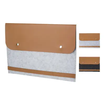 Borsa per laptop in feltro rPET Jonathan