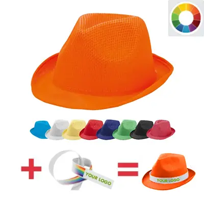 Cappello Party con nastro personalizzato