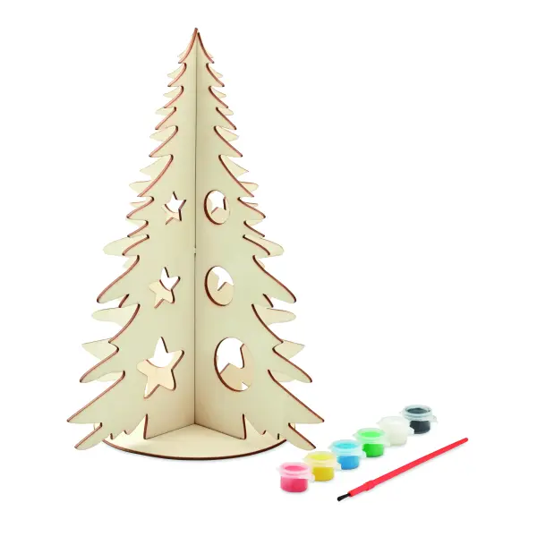 Albero di Natale fai da te - TREE AND PAINT - Immagine 1