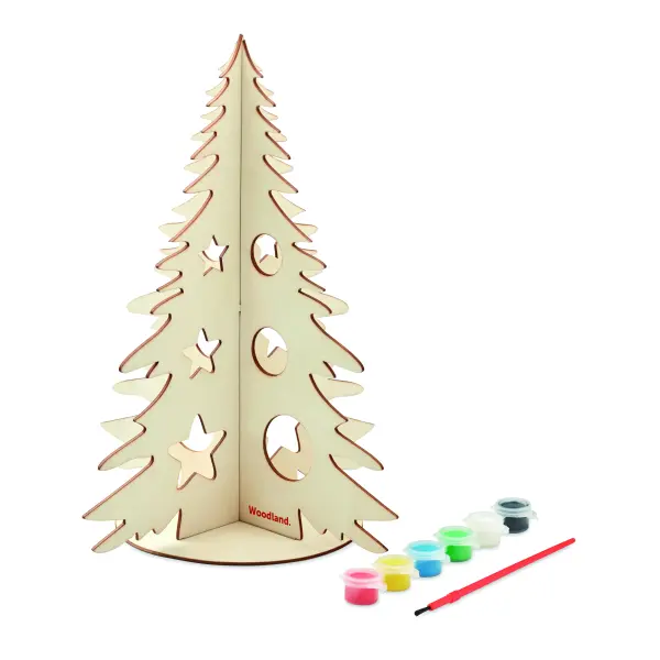Albero di Natale fai da te - TREE AND PAINT - Immagine 6