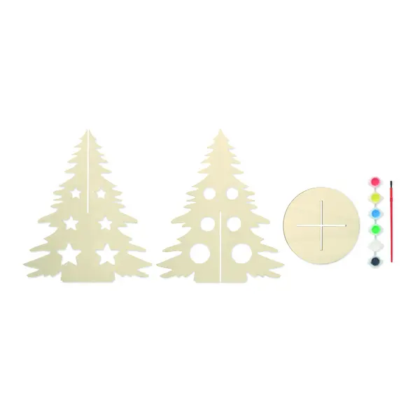 Albero di Natale fai da te - TREE AND PAINT - Immagine 3