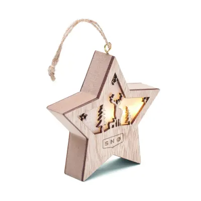 Stella natalizia STARLIGHT in MDF personalizzata - Immagine 5