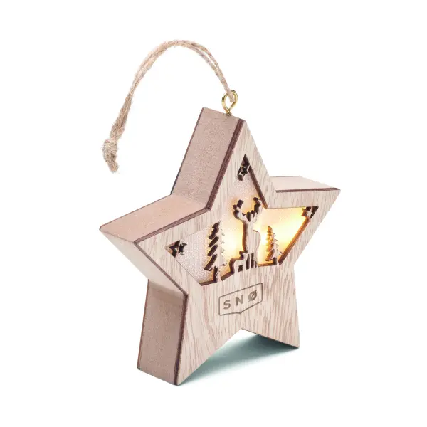 Stella natalizia STARLIGHT in MDF personalizzata - Immagine 5